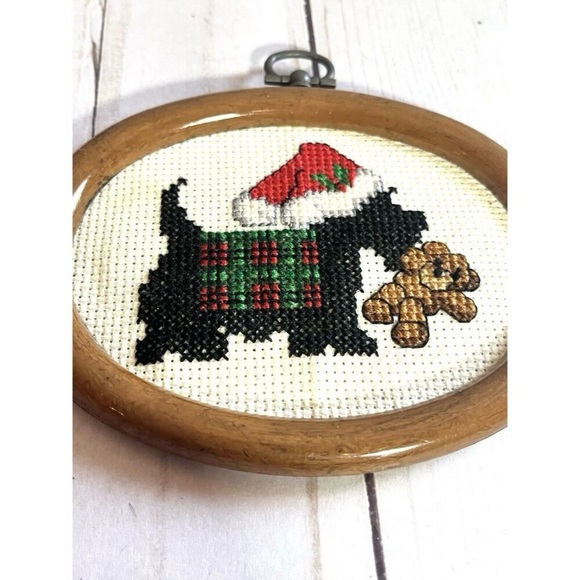 Set of 2 Vintage Scottie Dog Ornaments - Picture 3 of 10